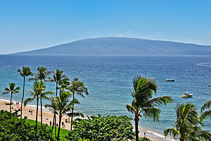 View of Island of Lanai from Whaler 1063